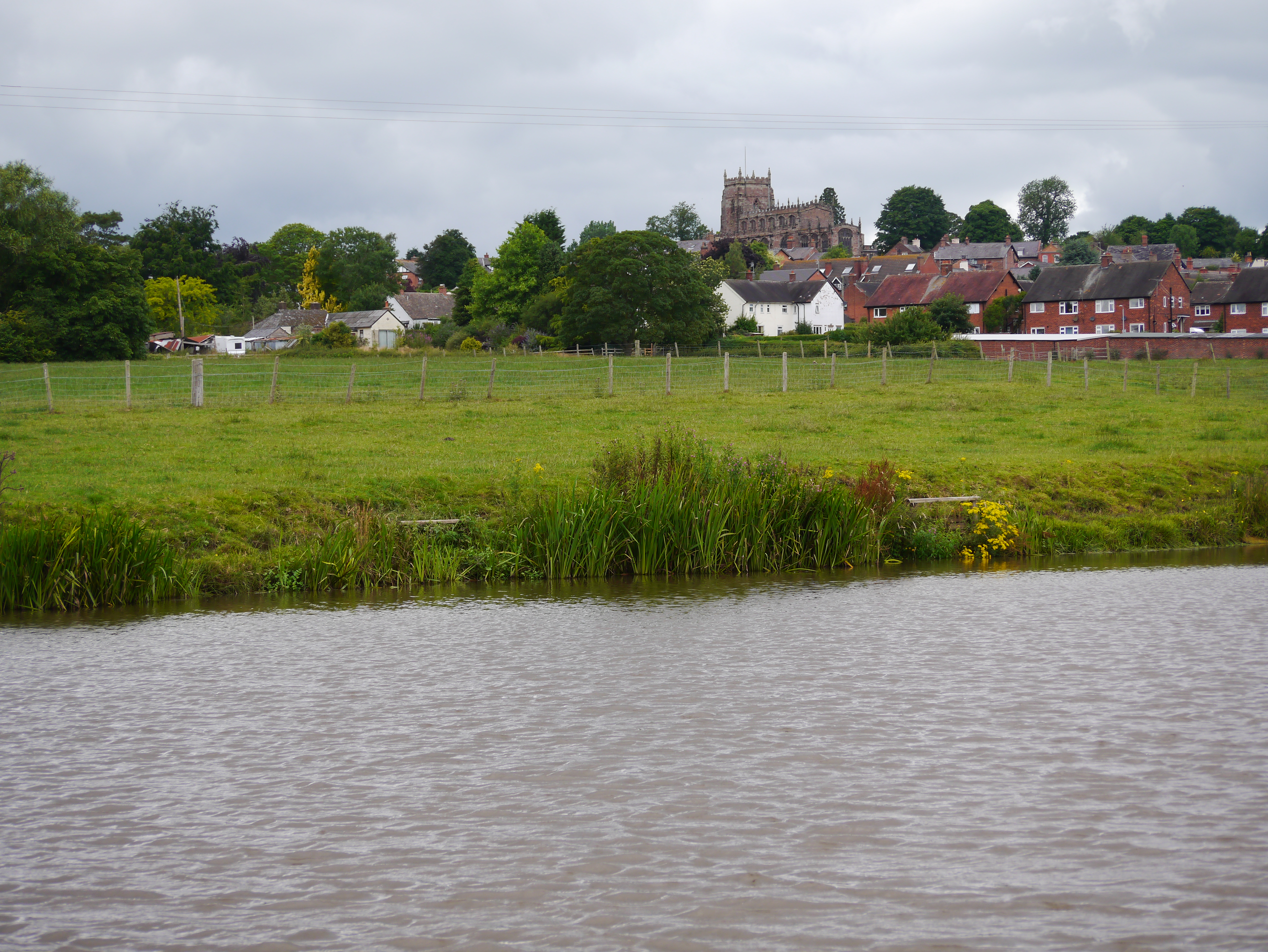 Malpas from the Good Moors