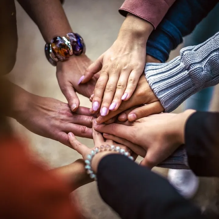 Team, friendship, group, hands, cooperation