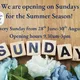 Sundays At Tea Room