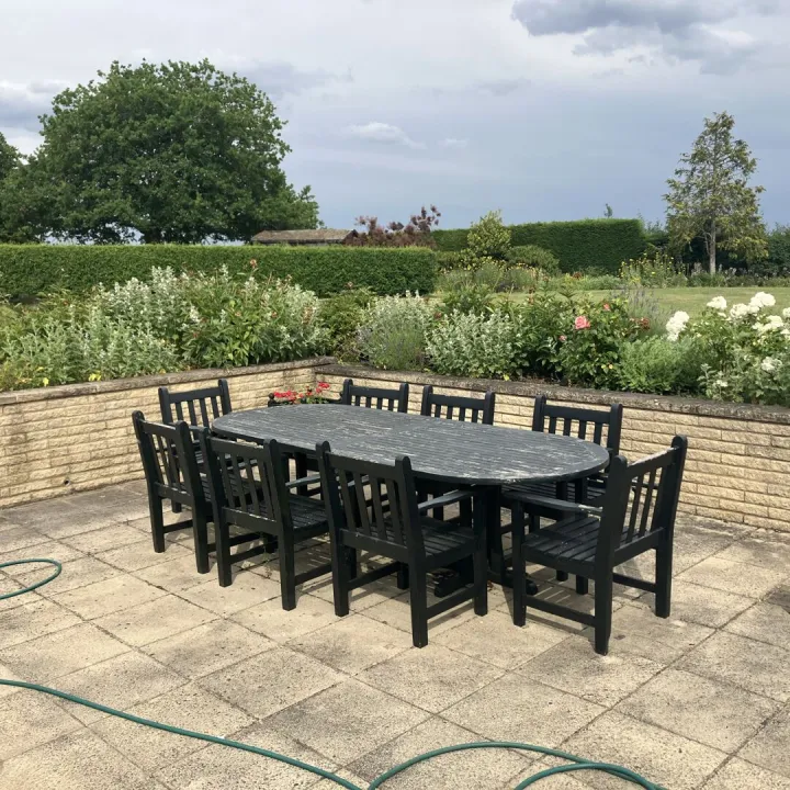 Solid Teak 8 Seater Garden Set &ndash; Items for sale
