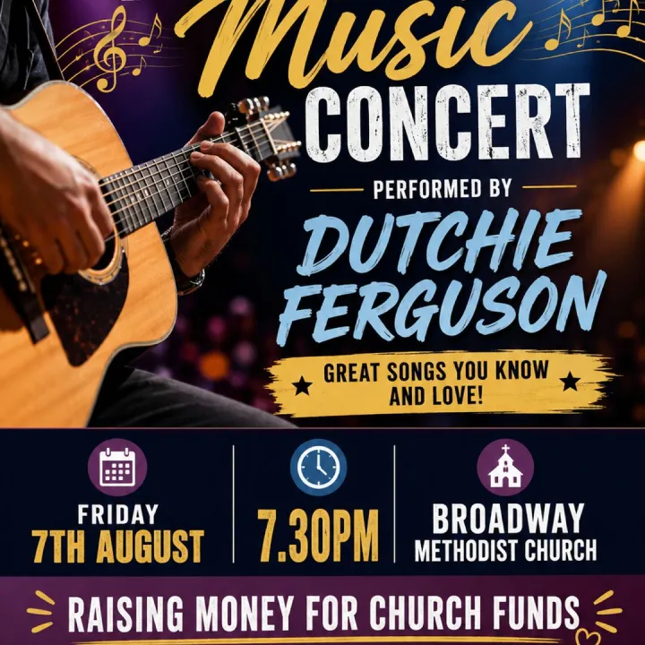 Pop Concert Poster – Broadway
