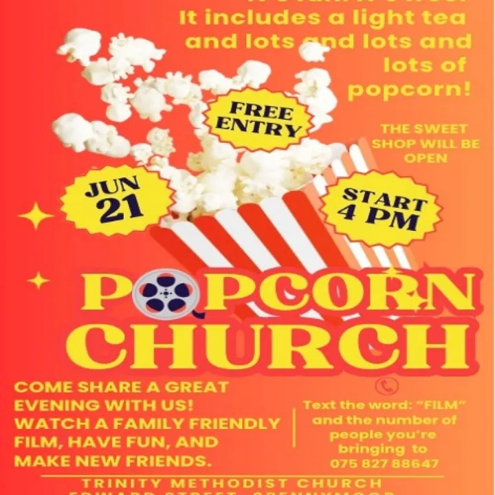 Popcorn-Church-Poster