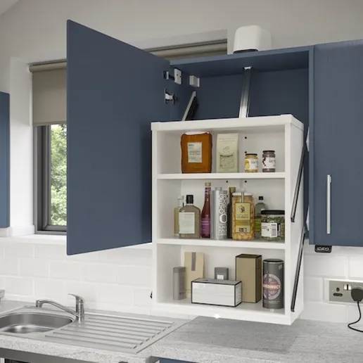 Pull-Down Baskets or Electrically Operated Units F