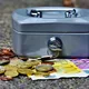 Cashbox, money, currency, cash box, finance