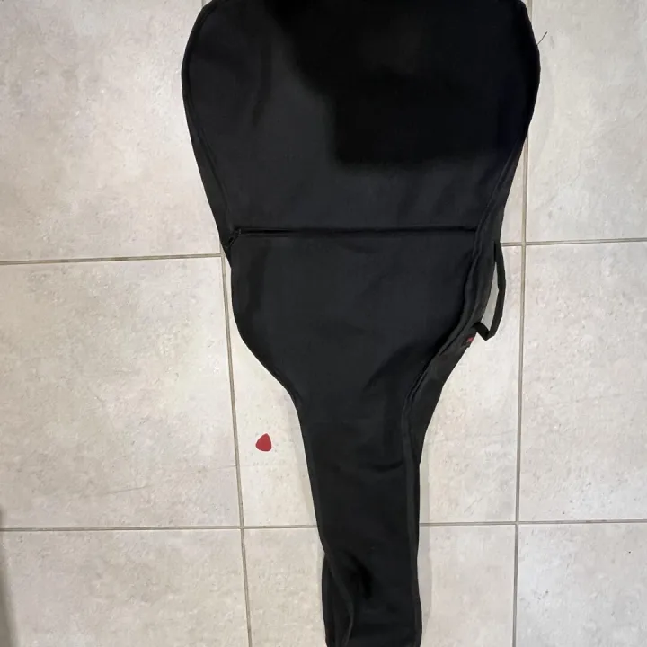 Encore 6 string acoustic guitar with soft case – Items for sale