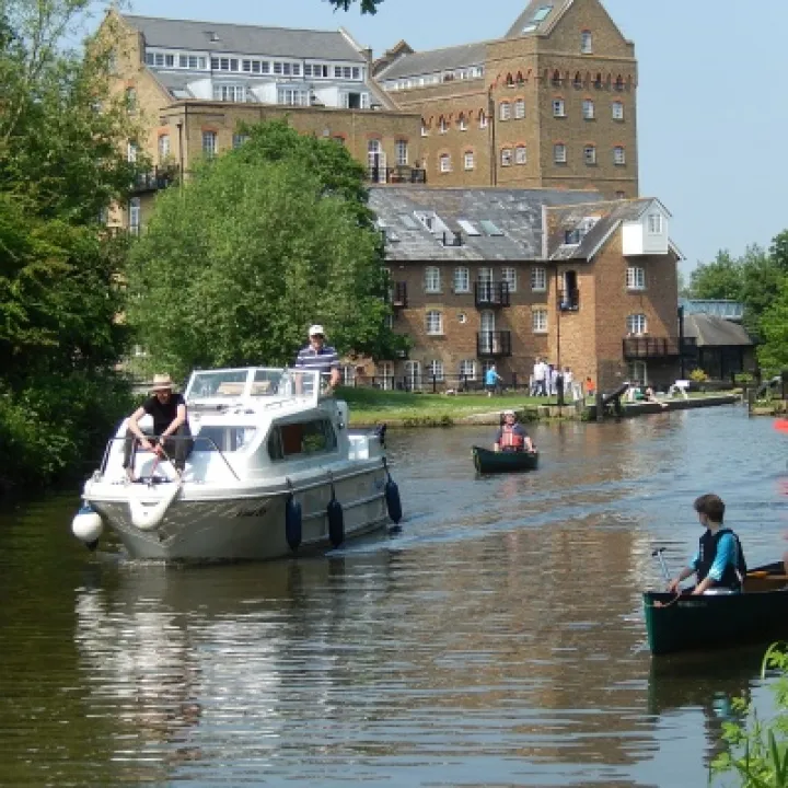 On the river