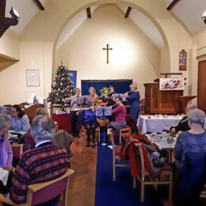 flutes pop up tea party