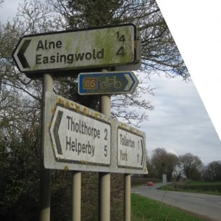Alne sign