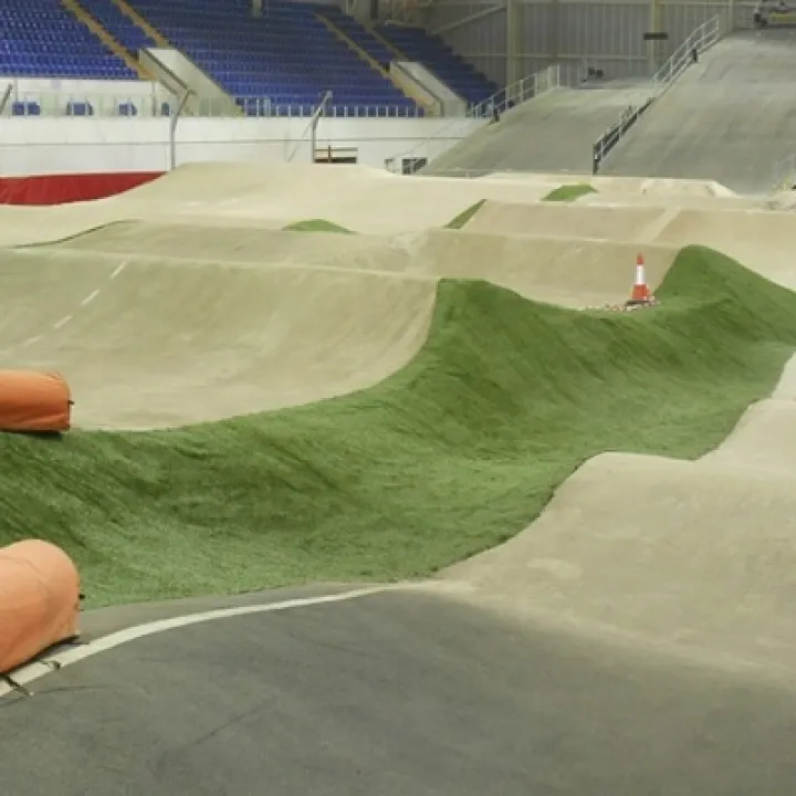 Manchester SX BMX track long view