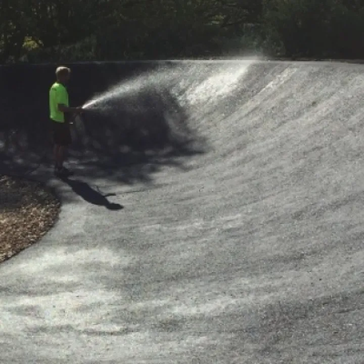 Bournemouth BMX track surface
