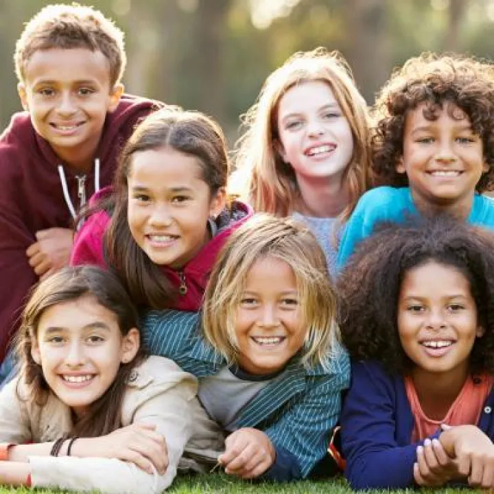 heap of children