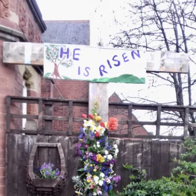 Easter cross