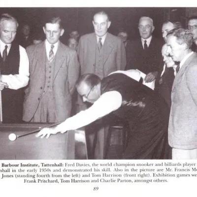 Snooker at the Barbour