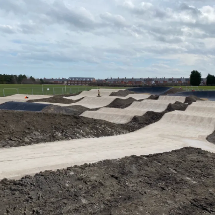 Bedlington BMX track