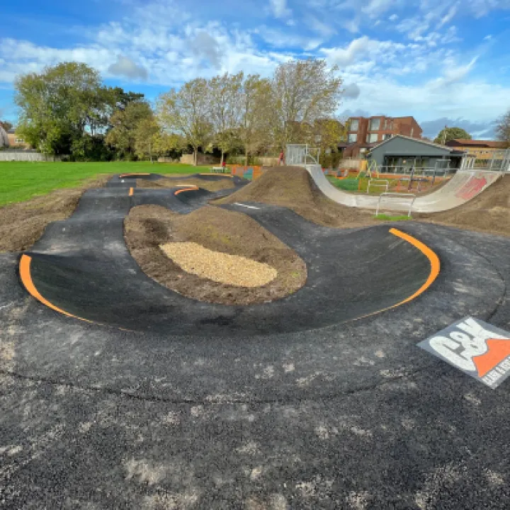 Pye's Field pump track 01