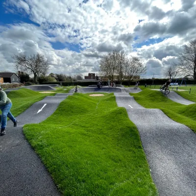 Buntingford pump track 04
