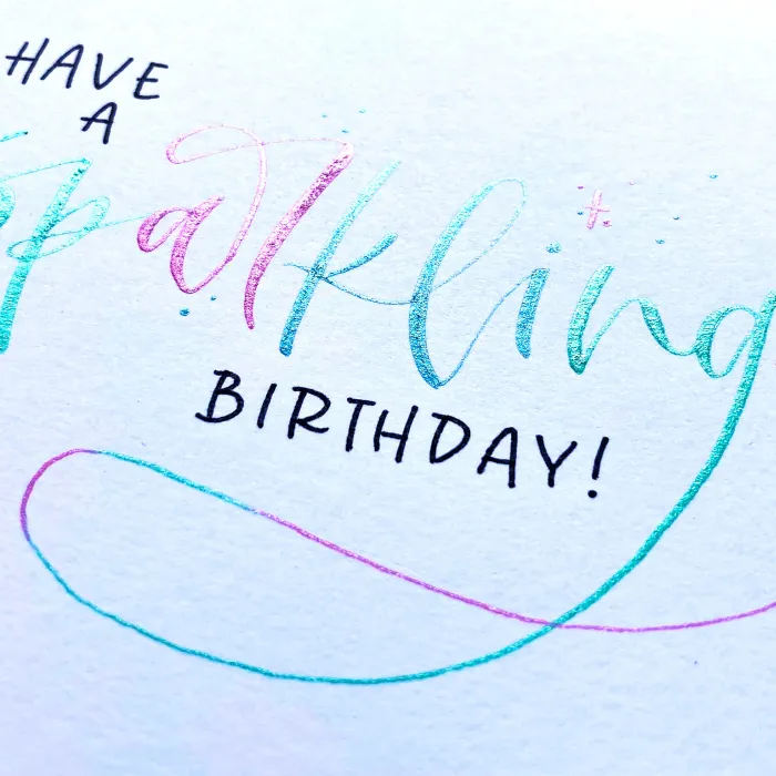 Have a Sparkling Birthday   Greeting Card