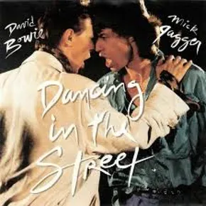 David bowie mick jagger dancing in the street
