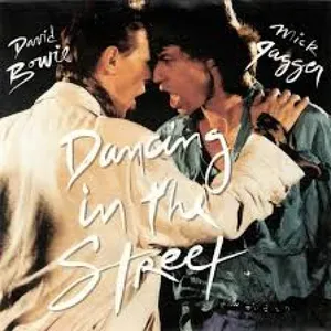 David bowie mick jagger dancing in the street