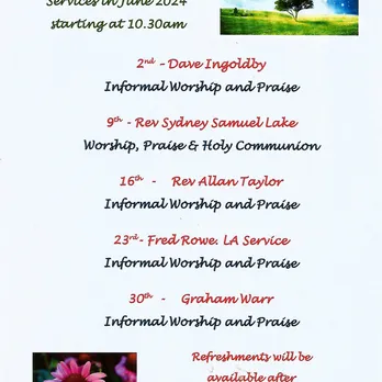 June 2024 Sunday Service