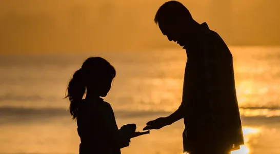 Fatherhood, nature, daughter