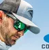 Man wearing Costa sunglasses