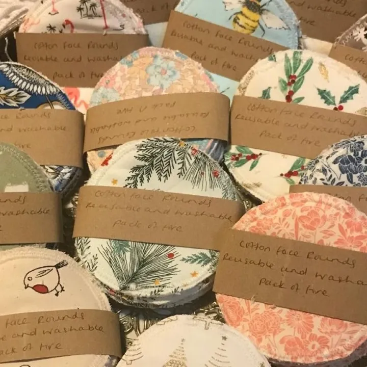 Reusable face pads
