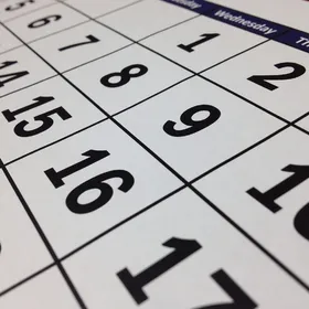 Calendar, date, time