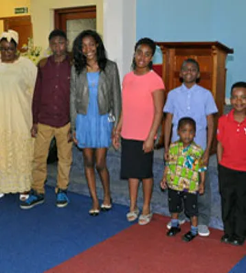 Some of our church family