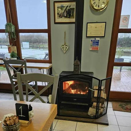 Cafe fire
