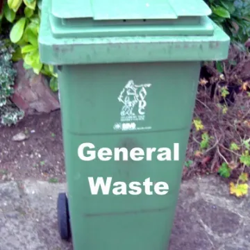 Waste Bin &ndash; Green 01