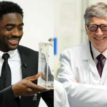 Kolo Toure & Bill Gates