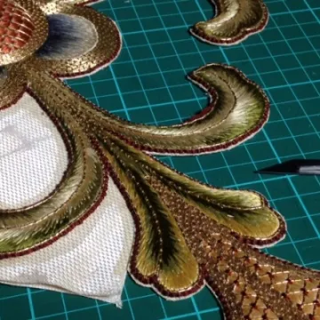 Altar Frontal Work 02