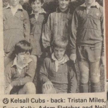Football Teams 2 Kelsall Cubs