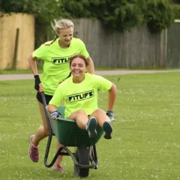 Wheelbarrow Race 16