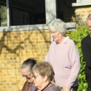 Gillian, Rose, Margaret and Tony