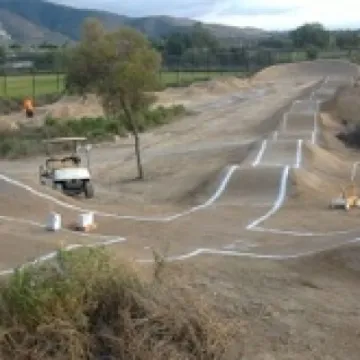 Chula Vista BMX Pump Track landscaping