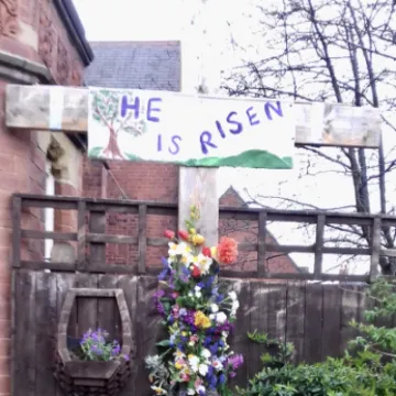 Easter cross