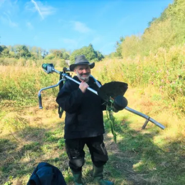 Dan at work &ndash; Sept 2020