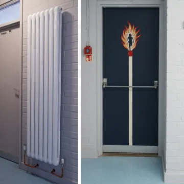 HVH Fire Door & New Radiator