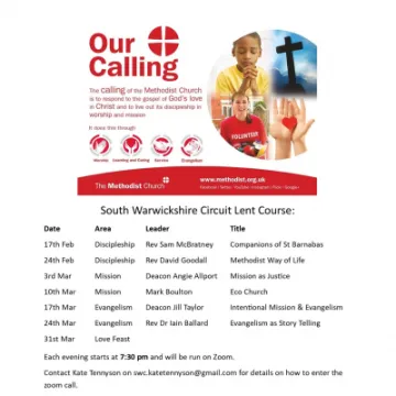 Lent Course 2021 – Publicity