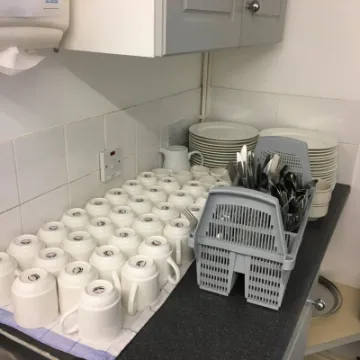upstairs kitchen
