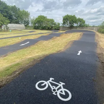 Cardfields pump track