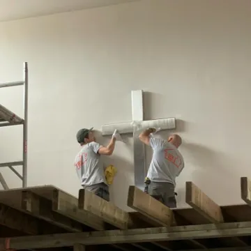 The cross reinstated