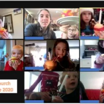 Junior Church Christingle 202