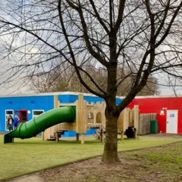 Infants play area at Tarvin Primary School