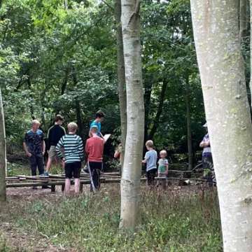 Junior Church outside