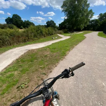 Seashell Trust mountain bike trail 01