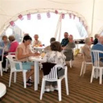 Warwick garden party