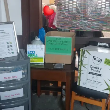 Epworth recycling and refil station